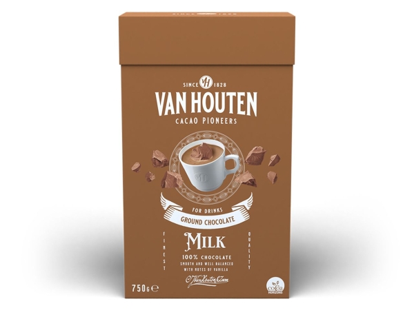 Van Houten Milk Chocolate Trinkschokolade 750g
