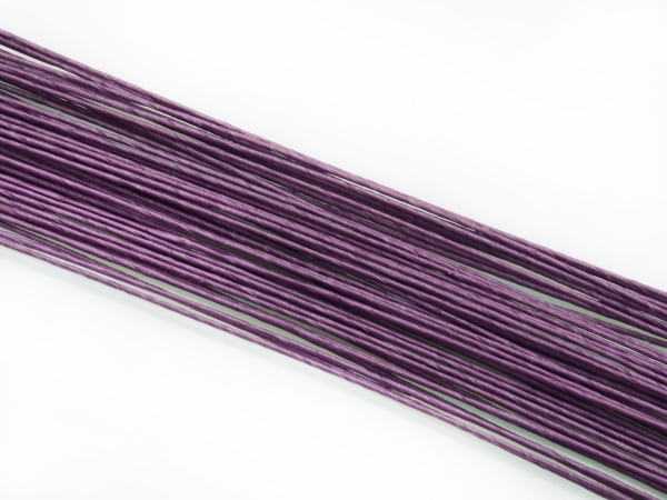 Blumendraht violett 20G 50 Stück