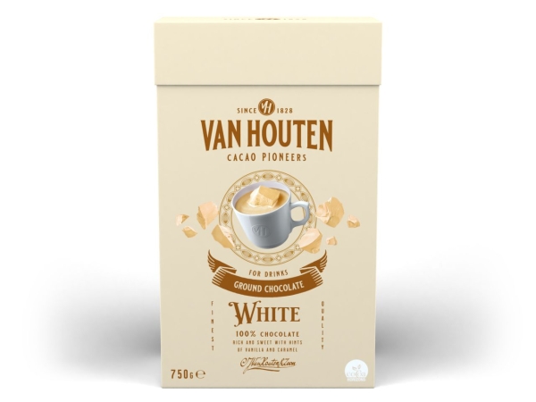 Van Houten White Chocolate Trinkschokolade 750g