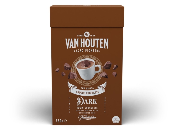 Van Houten Dark Chocolate Trinkschokolade 750g