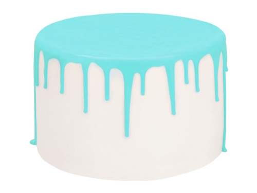 Cake Drip Glasur Baby Blue 250g