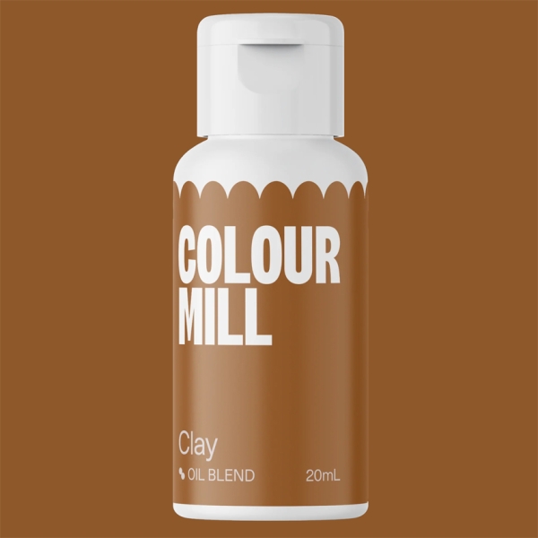 Colour Mill Lebensmittelfarbe Clay 20 ml fettlöslich