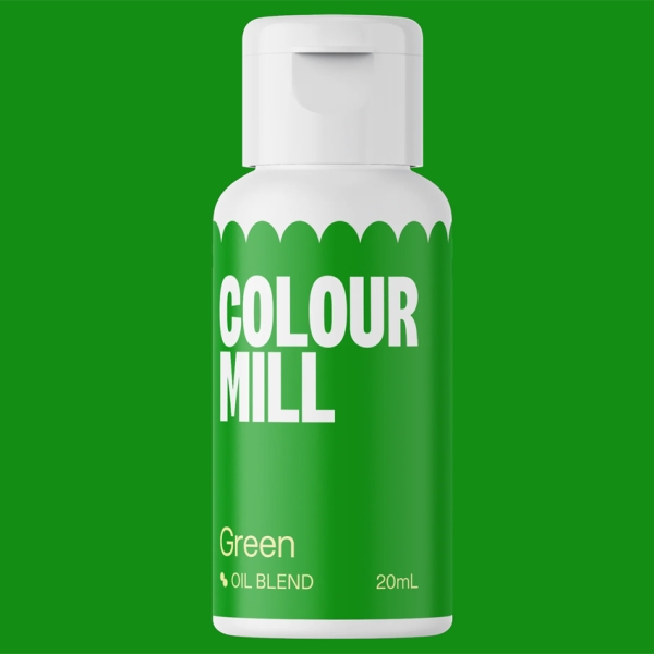 Colour Mill Lebensmittelfarbe Grün 20 ml fettlöslich