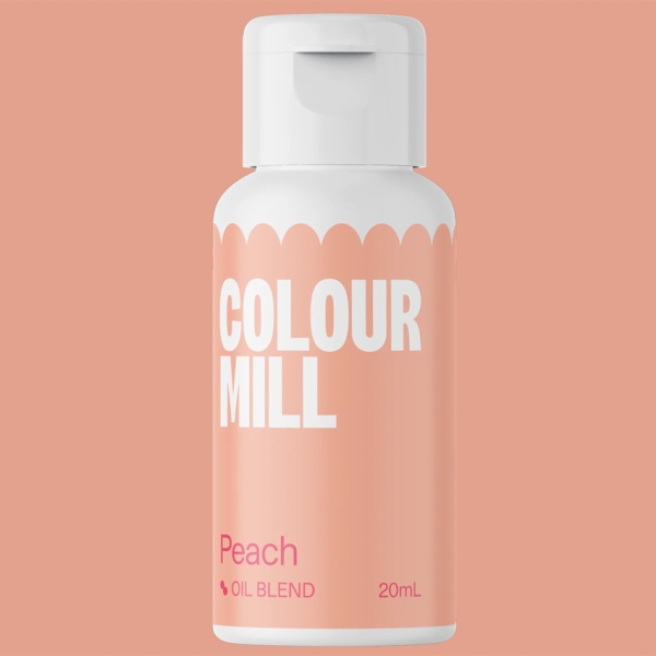 Colour Mill Lebensmittelfarbe Peach 20 ml fettlöslich
