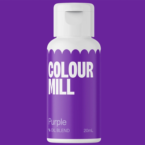 Colour Mill Lebensmittelfarbe Purple 20 ml fettlöslich