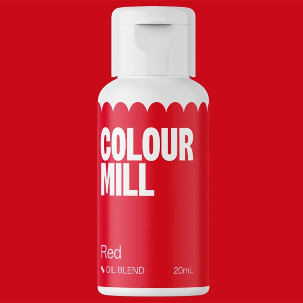 Colour Mill Lebensmittelfarbe Rot 20 ml fettlöslich