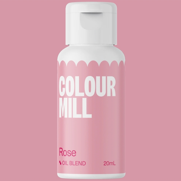 Colour Mill Lebensmittelfarbe Rose 20 ml fettlöslich