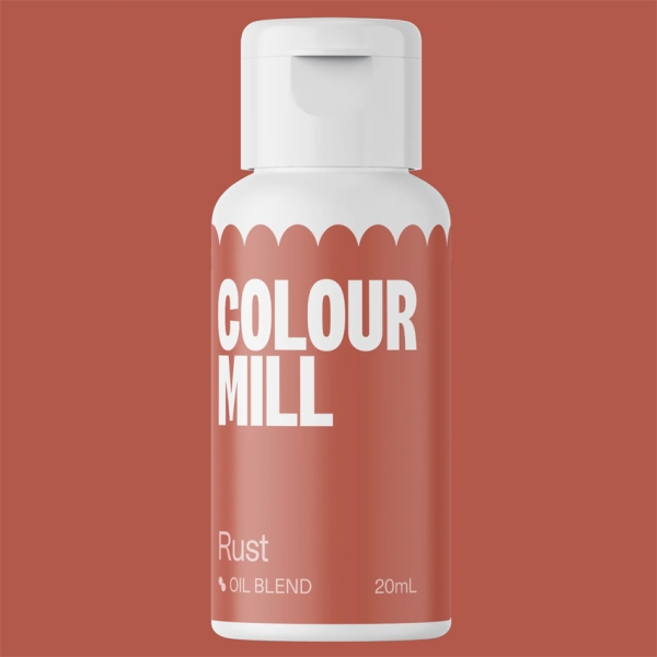Colour Mill Lebensmittelfarbe Rust 20 ml fettlöslich