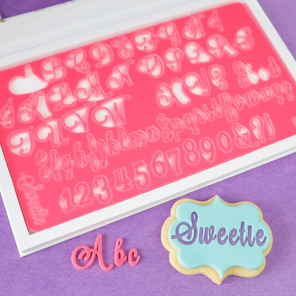 Sweet Stamp Stempel Groß- & Kleinbuchstaben, Zahlen Set 'Sweetie'