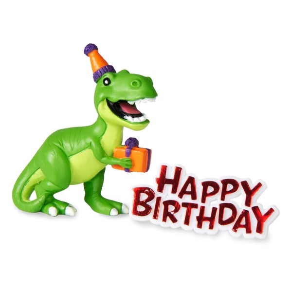 Tortendeko-Set "Dino" für Geburtstagstorten