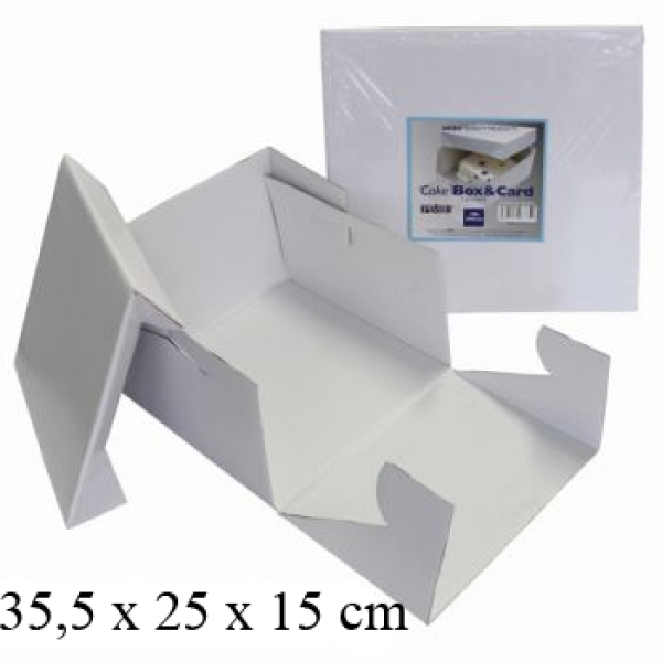PME Tortenkarton, ca. 35,5 x 25 x 15 cm rechteckig
