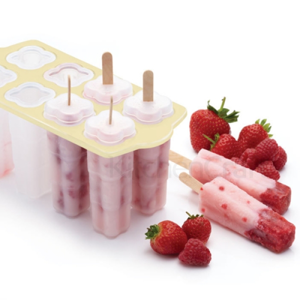 Deluxe Eisformen mit 16 Holzstielen 'Cake-Pops'