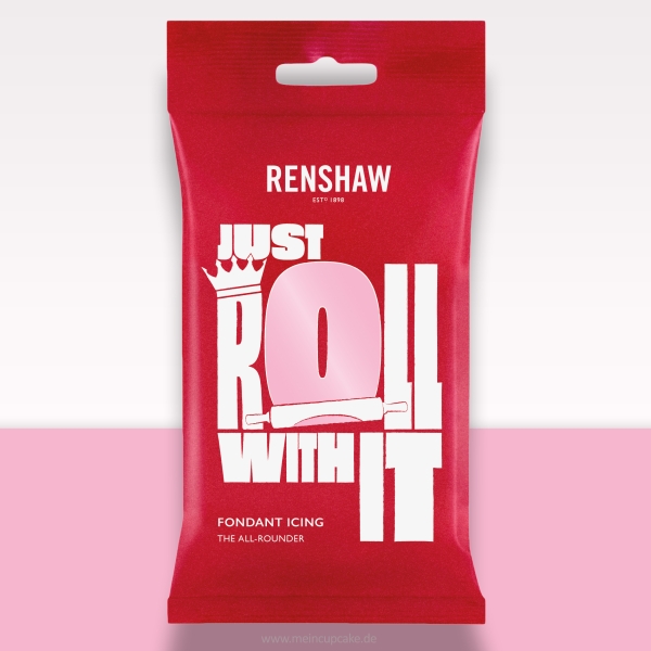 Renshaw Fondant, Pink, 250 g