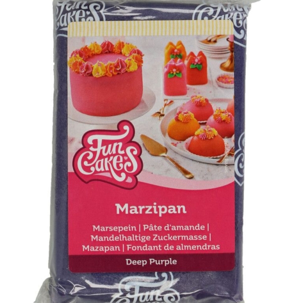 Marzipan, lila, 250 g, FunCakes