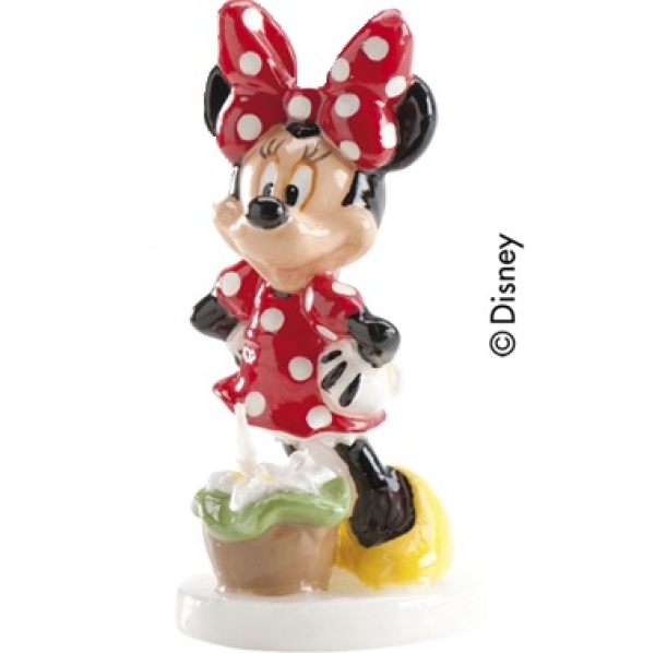 Geburtstagskerze, 'Minnie Mouse', ca. 9,5 cm