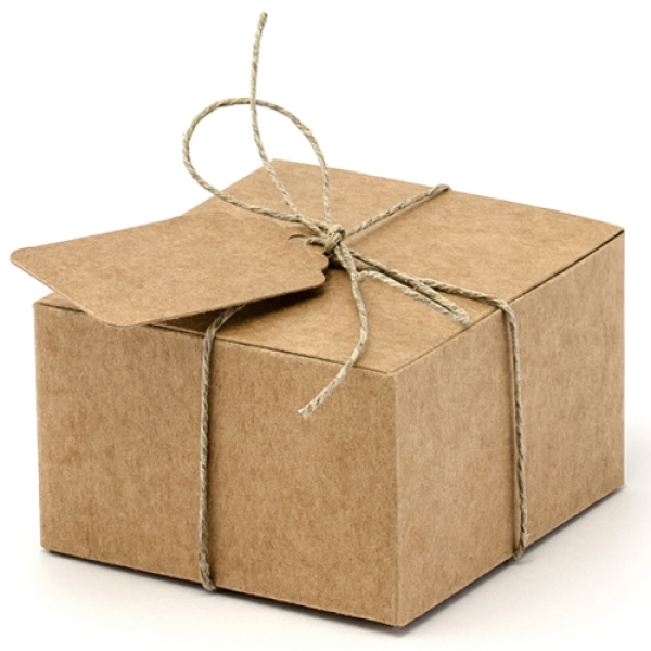 Geschenkboxen Set Kraftpapier