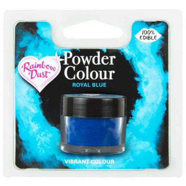 Lebensmittelfarbe Pulver "Royal Blau", 2 g