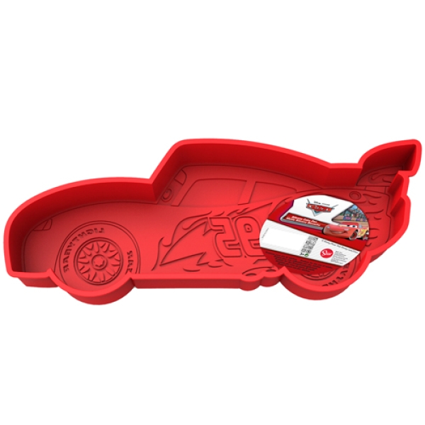 Motivbackform "Cars" aus Silikon, Lightning Mc Queen, 36 x 13 cm |  MEINCUPCAKE Shop