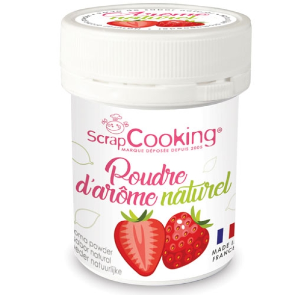 Natürliches Aroma, Erdbeere, 15 g | MEINCUPCAKE Shop