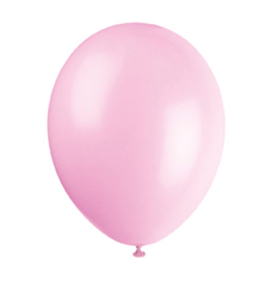 Luftballons Baby Pink, 30 cm, 10 Stk.