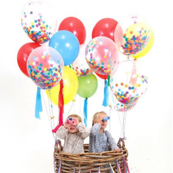 Meri Meri Riesenballons im Set, 8 Stück, 45 cm