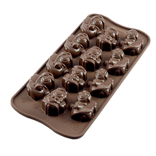 SCG27 Silikomart Silikonform für Schokolade "Engel" | MEINCUPCAKE Shop