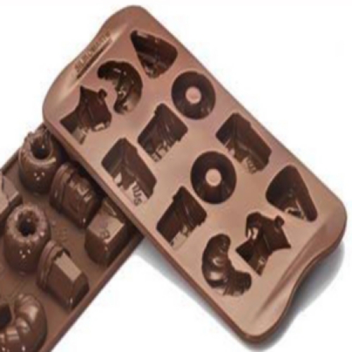 Silikomart Silikonform für Schokolade "Guten Morgen"