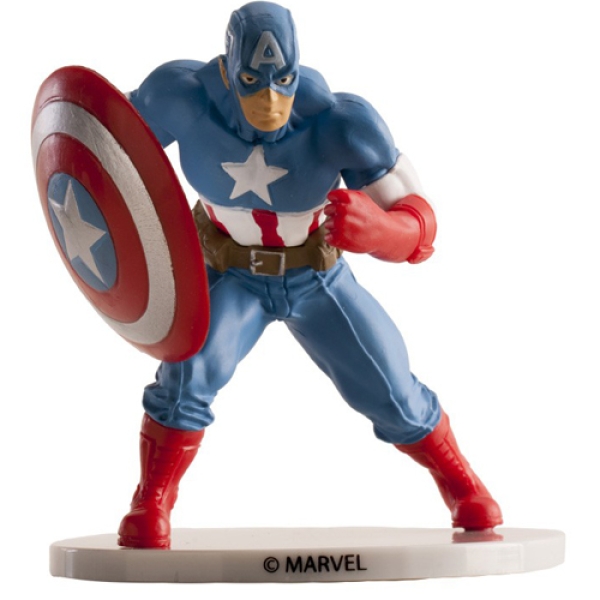Tortenfigur "Captain America", 9 cm