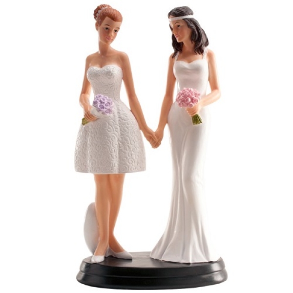 Hochzeitsfiguren für Frauen Hochzeitstorte, 20 cm