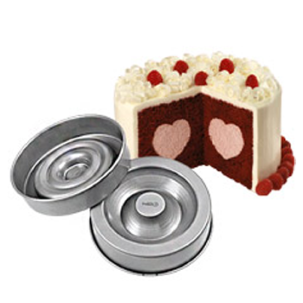 Wilton Backformen "Heart Tasty Fill", gefüllter Kuchen, 22 cm | MEINCUPCAKE  Shop