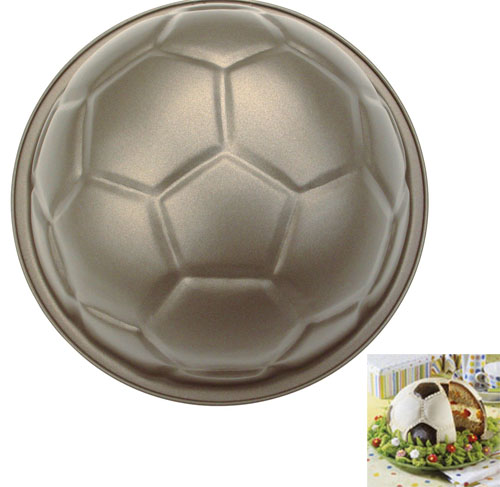 Backform "Fußballform", 8,5 cm / 2-teilig | MEINCUPCAKE Shop