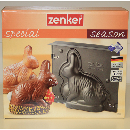 Zenker Teflon-Backform 3D "Hasenform" 19 x 21,5 x 6 | MEINCUPCAKE Shop