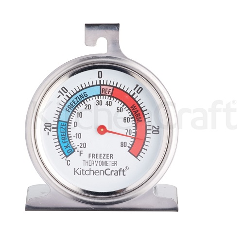 Kitchen Craft Kühlschrankthermometer, Edelstahl | MEINCUPCAKE Shop