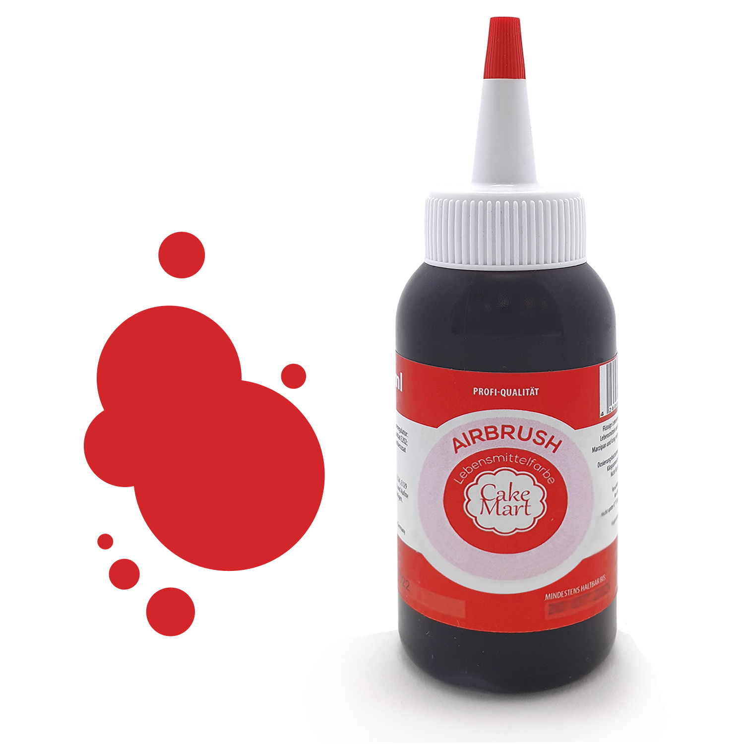 Airbrush-Lebensmittelfarbe "Rot", 75 ml | MEINCUPCAKE Shop