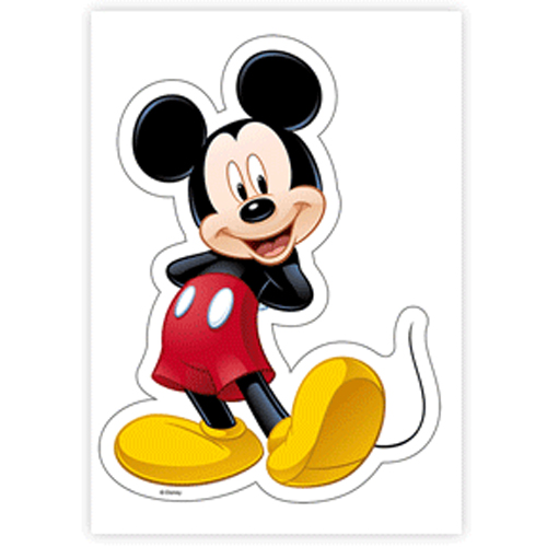 Tortenaufleger "Micky Maus", 18 x 25 cm | MEINCUPCAKE Shop