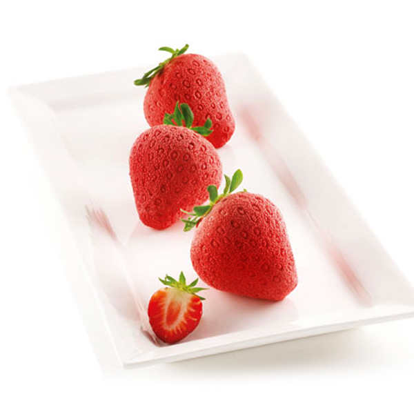 Silikomart Silikonform Erdbeeren | MEINCUPCAKE Shop