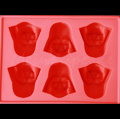 Star Wars Silikon-Backform "Darth Vader" 15 x 11 x 3 cm | MEINCUPCAKE Shop