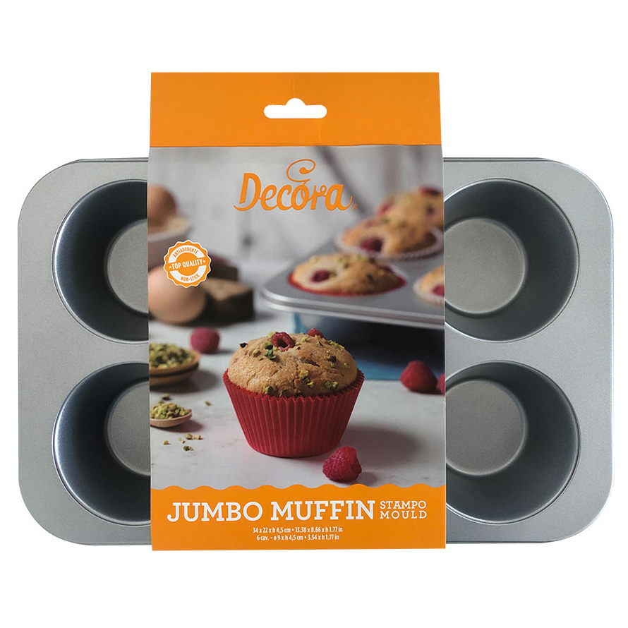 Muffinform (Muffinblech) für XXL Cupcakes & Muffins, ø 9 cm | MEINCUPCAKE  Shop