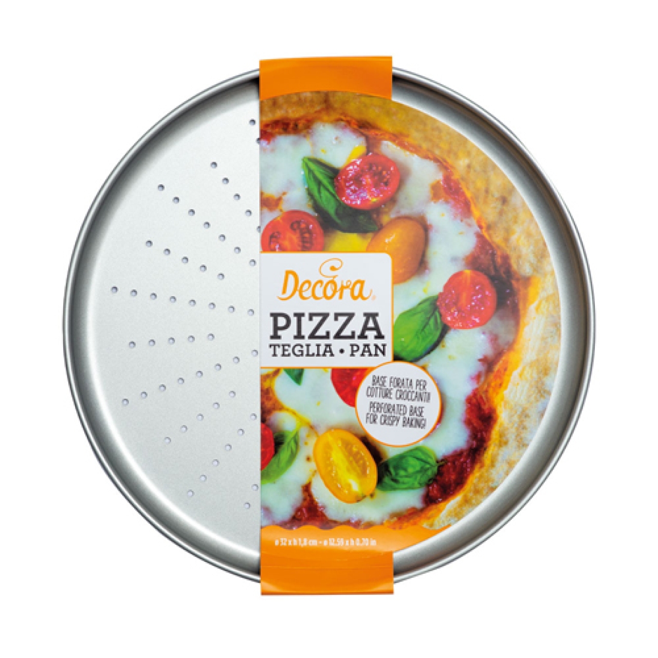 Original Pizza-Backblech aus Italien 28 cm | MEINCUPCAKE Shop