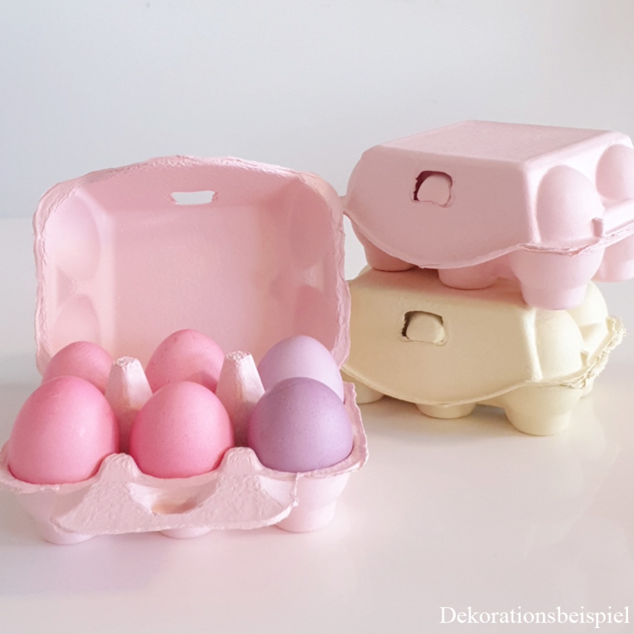 Eierkarton für 6 Mini-Cupcakes, Pink, 15 x 11 x 7 cm | MEINCUPCAKE Shop