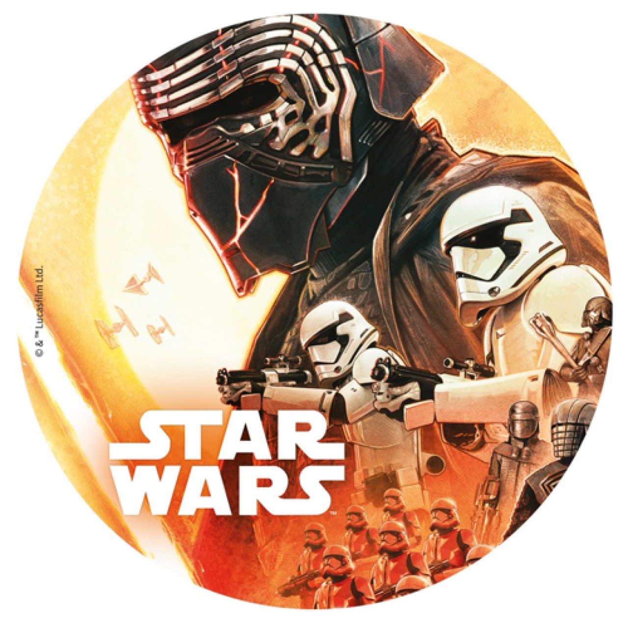Torten-Aufleger aus Oblate Star Wars Stormtrooper | MEINCUPCAKE Shop