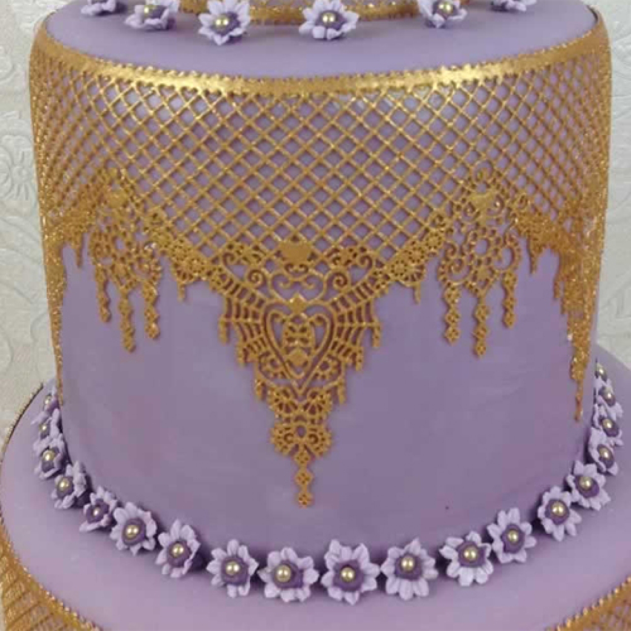 Cake Lace Silikonform für essbare Spitze "Ophelia" | MEINCUPCAKE Shop